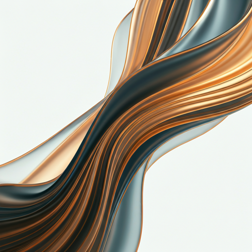 Layered personality cards and AI flowing lines